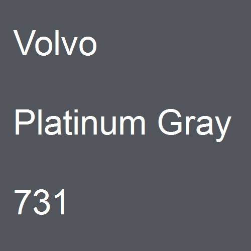 Volvo, Platinum Gray, 731.